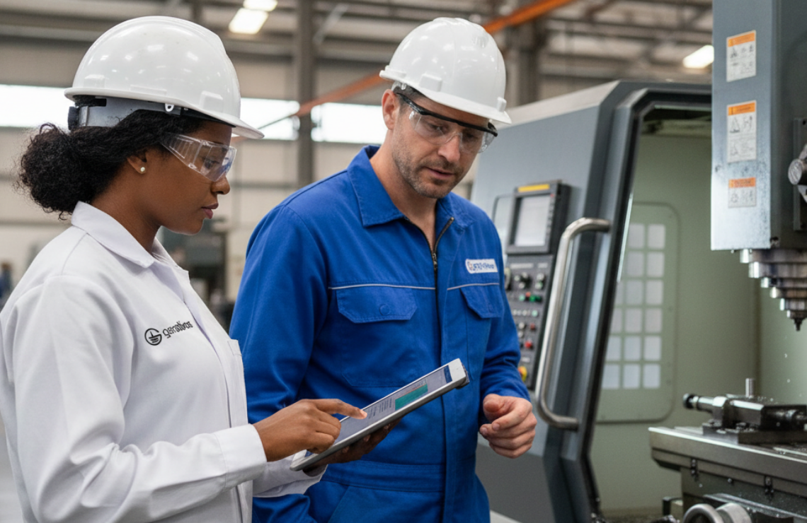 Montagem e manutenção elétrica industrial com padrão técnico