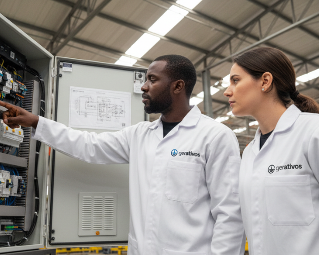 Equipe Gerativos em ambiente industrial - engenharia elétrica
