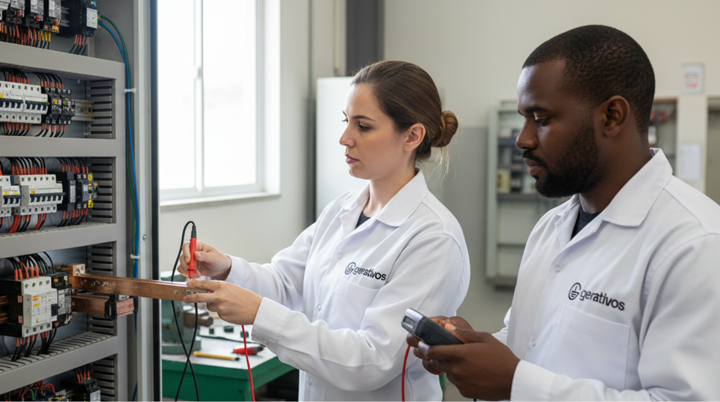 Montagem de painéis elétricos BT e automação industrial