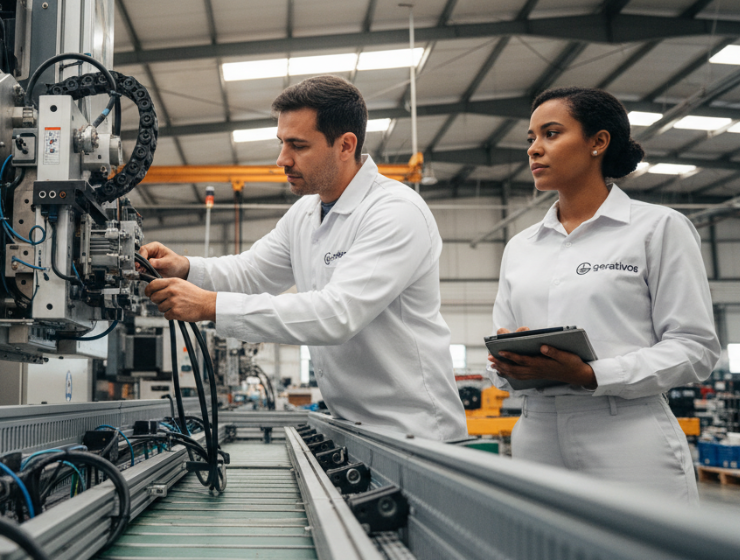 Montagem Elétrica de Máquinas Industriais