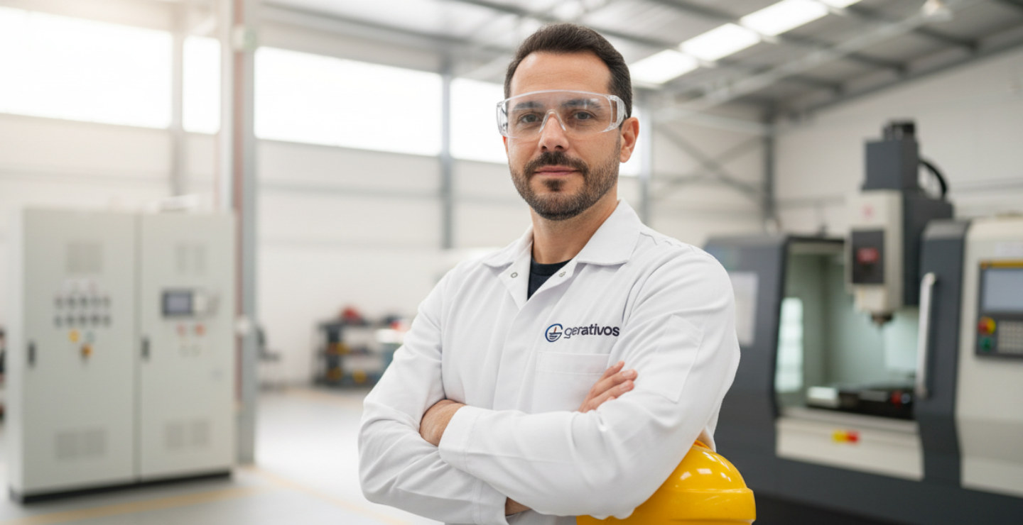 Engenharia elétrica industrial com padrão de segurança e confiabilidade